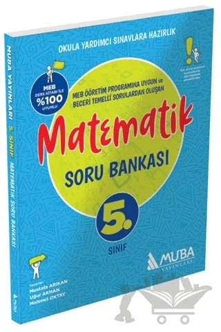 5. Sınıf Matematik Soru Bankası – Kolektif – Muba Yayınları kitap kapağı