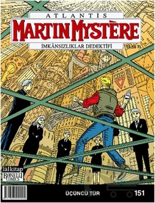 Atlantis Martin Mystere İmkansızlıklar Dedektifi Sayı: 151 - Üçüncü Tür – Lal Kitap kitap kapağı