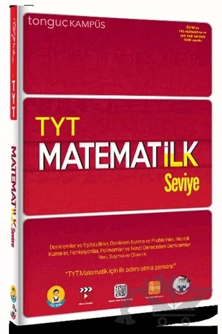 TYT Matematilk Seviye Soru Bankası – Kolektif – Tonguç Akademi kitap kapağı