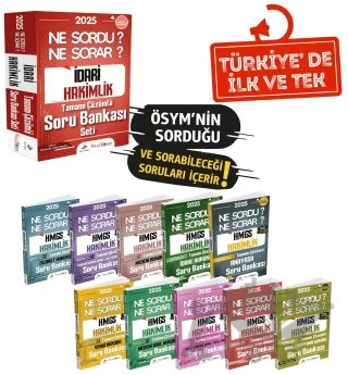 2025 Hukuk Atölyesi İdari Hakimlik Ne Sordu Ne Sorar Soru Bankası Modüler Set – Mustafa Dinçdemir, Murat Soylu, Kenan Bulut, İlker Eroğlu, Okan Yıldırım, Ekrem Benzer – Dizgi Kitap kitap kapağı