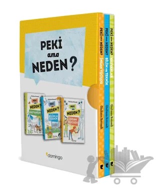 Peki Ama Neden Kutulu Set (3 Kitap) – Giuliana Rotondi – Domingo Yayınevi kitap kapağı