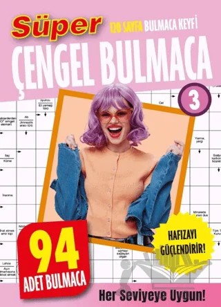 Süper Çengel Bulmaca 3 – Hakan Kayar, Zeliha Kayar – Dokuz Yayınları kitap kapağı