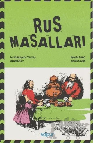 Rus Masalları – Anton Pavloviç Çehov, Arkadi Gaydar, Lev Nikolayeviç Tolstoy, Maksim Gorki – Vapur Yayınları kitap kapağı