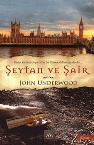 Şeytan ve Şair – John Underwood – Arkadya Yayınları kitap kapağı