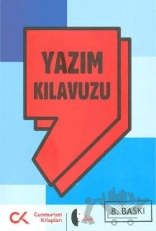Yazım Kılavuzu – Kolektif – Cumhuriyet Kitapları kitap kapağı