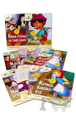 Hikayeli, Boyamalı ve Aktiviteli Dünya Masalları Serisi - 10 Kitap – Kolektif – Çocuk Gezegeni kitap kapağı