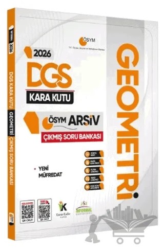 2026 DGS GEOMETRİNİN Kara Kutusu ÖSYM Çıkmış Soru Havuzu Bankası Konu Özetli Video/PDF Çözümlü – Kolektif – Karakutu Yayın kitap kapağı