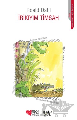 İrikıyım Timsah – Roald Dahl – Can Çocuk Yayınları kitap kapağı