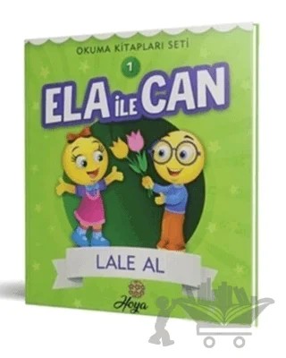 Ela İle Can 1 - Lale Al – Kolektif – Hoya kitap kapağı