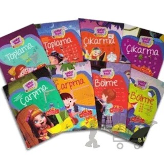 Matematik Öğreniyorum Serisi (8 Kitap Takım) – Kolektif – Çocuk Gezegeni kitap kapağı