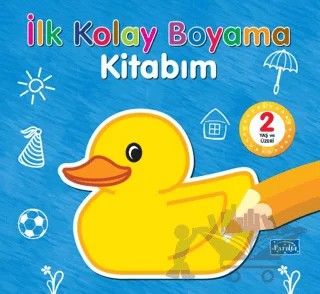 İlk Kolay Boyama Kitabım – Kolektif – Parıltı Yayınları kitap kapağı