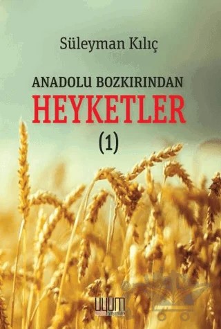 Anadolu Bozkırından Heyketler - 1 – Süleyman Kılıç – Uyum Yayınları kitap kapağı