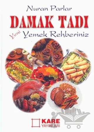 Damak Tadı – Nuran Parlar – Kare Yayınları kitap kapağı
