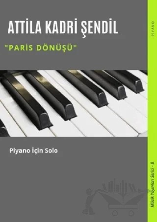 Paris Dönüşü – Attila Kadri Şendil – Gece Akademi kitap kapağı
