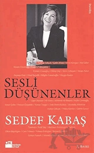 Sesli Düşünenler – Sedef Kabaş – Doğan Kitap kitap kapağı