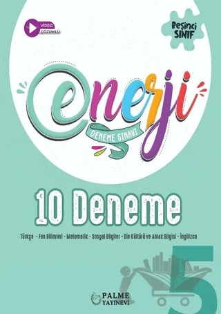 5. Sınıf Enerji Tüm Dersler 10’lu Deneme Kitabı – Kolektif – Palme Yayınları kitap kapağı