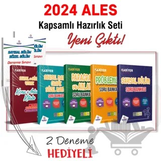 2024 Kariyer Serisi ALES Video Çözümlü Kapsamlı Hazırlık Seti – Kolektif – Kurul Yayıncılık kitap kapağı