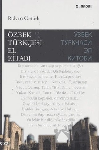 Özbek Türkçesi El Kitabı – Rıdvan Öztürk – Çizgi Kitabevi Yayınları kitap kapağı