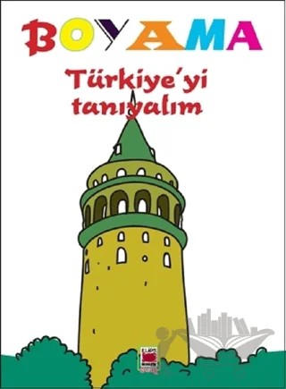 Boyama: Türkiye'yi Tanıyalım – Kolektif – Elips Kitap kitap kapağı