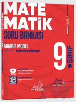 9. Sınıf Virtüöz Matematik Soru Bankası – Kolektif – Kondisyon Yayınları kitap kapağı