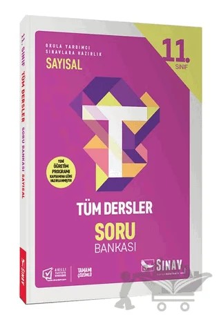 11. Sınıf Tüm Dersler Sayısal Soru Bankası – Kolektif – Sınav Yayınları kitap kapağı