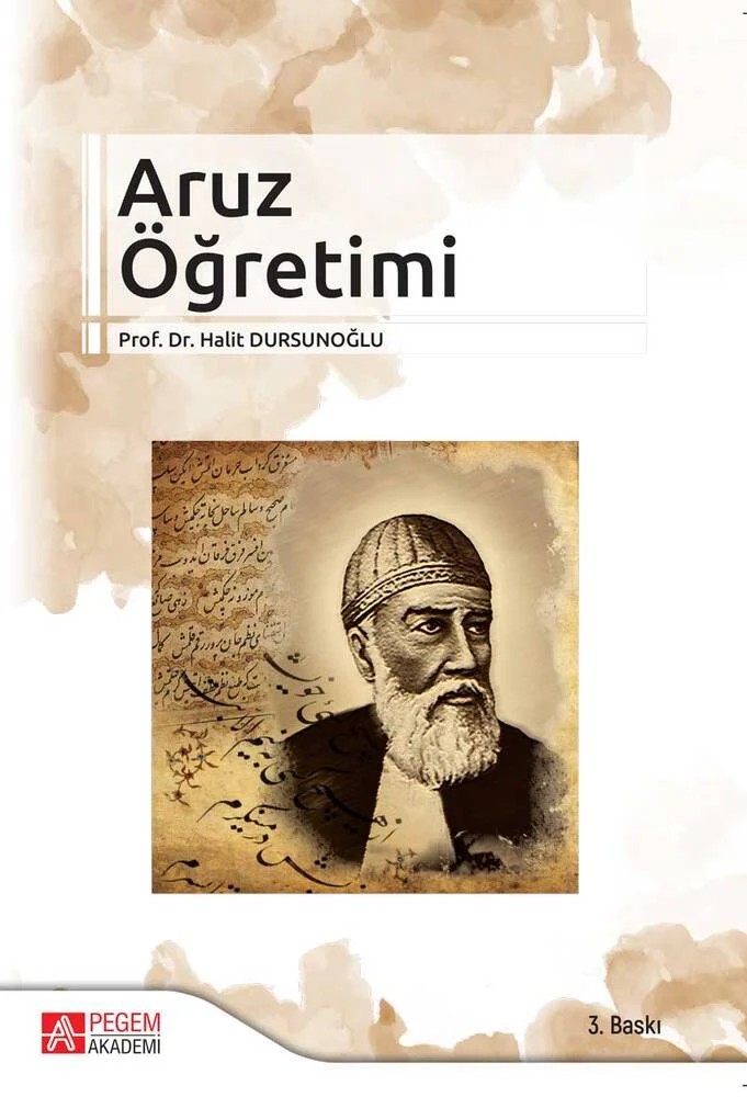 Aruz Öğretimi – Halit Dursunoğlu – Pegem Akademi Yayıncılık kitap kapağı