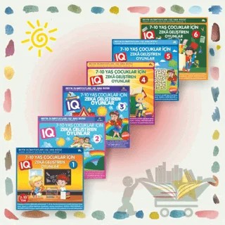 7-10 Yaş Çocuklar İçin IQ Zeka Geliştiren Oyunlar (6 Kitap Takım) – Kolektif – Ekinoks Yayın Grubu kitap kapağı