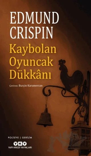 Kaybolan Oyuncak Dükkanı – Edmund Crispin – Yapı Kredi Yayınları kitap kapağı