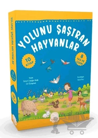 Yolunu Şaşıran Hayvanlar (10 Kitap Takım) – Demet Erdoğan Bildik, Elife Özsoyman – Karavan Çocuk Yayınları kitap kapağı