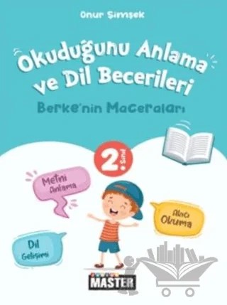 2. Sınıf Junior Master Okuduğunu Anlama ve Dil Becerileri Berke'nin Maceraları – Kolektif – Okyanus Yayınları kitap kapağı