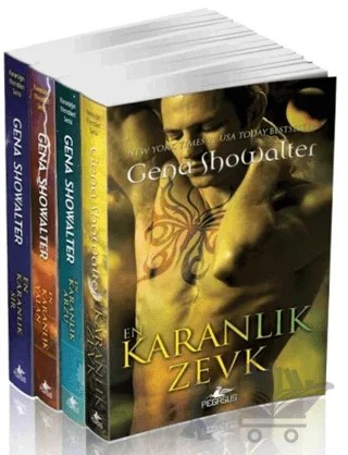 Karanlığın Efendileri Serisi Takım Set 4 Kitap – Gena Showalter – Pegasus Yayınları kitap kapağı