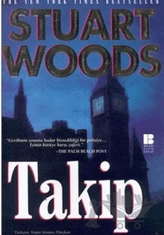 Takip – Stuart Woods – Bilge Kültür Sanat kitap kapağı