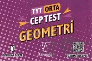 TYT Cep Test Geometri (Orta) – Kolektif – Karekök Yayıncılık kitap kapağı