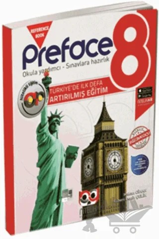 8. Sınıf İngilizce Preface Reference Book Artırılmış Konu Kitabı – Kolektif – Nitelik Yayınları - Bayilik kitap kapağı