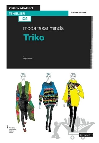Moda Tasarımında Triko – Juliana Sissons – Literatür Yayıncılık kitap kapağı