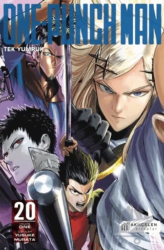 One Punch Man - Tek Yumruk 20 – One – Akıl Çelen Kitaplar kitap kapağı