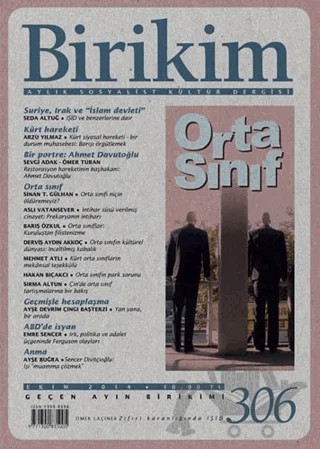Birikim Aylık Sosyalist Kültür Dergisi Sayı: 306 – Birikim Yayınları kitap kapağı