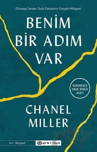 Benim Bir Adım Var – Chanel Miller – Epsilon Yayınevi kitap kapağı