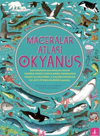 Maceralar Atlası - Okyanus – Emily Hawkins – Büyülü Fener Yayınları kitap kapağı