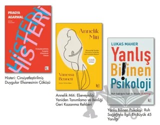Modern Psikoloji Seti (3 Kitap) – Kolektif – İrene Kitap kitap kapağı