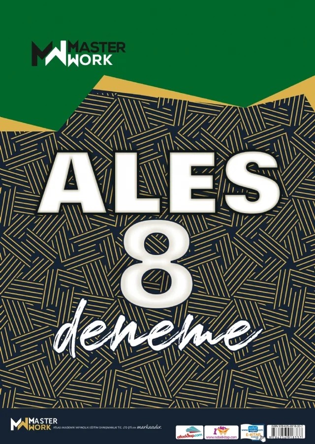 ALES 8 Deneme + Çözüm Kitapçığı – Komisyon – MasterWork kitap kapağı