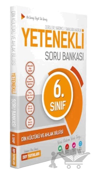 6. Sınıf Din Kültürü ve Ahlak Bilgisi Yetenekli Soru Bankası – Kolektif – DDY Yayınları kitap kapağı