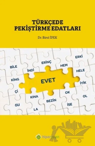 Türkçe’de Pekiştirme Edatları – Birol İpek – Hiperlink Yayınları kitap kapağı