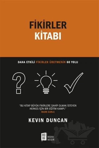 Fikirler Kitabı – Kevin Duncan – Mona Kitap kitap kapağı
