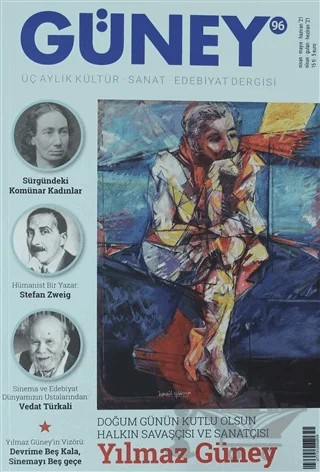 Güney Üç Aylık Kültür Sanat Edebiyat Dergisi Sayı: 96 Nisan Mayıs Haziran 2021 – Güney Dergisi kitap kapağı