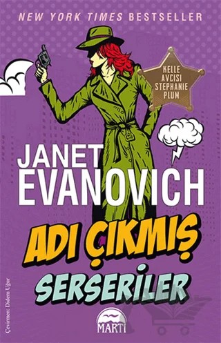 Adı Çıkmış Serseriler – Janet Evanovich – Martı Yayınları kitap kapağı