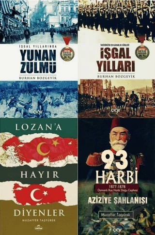 Yakın Tarihin Bilinmeyen Gerçekleri Serisi (4 Kitap) – Muzaffer Taşyürek, Burhan Bozgeyik – Ravza Yayınları kitap kapağı