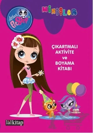 Minişler Çıkartmalı Aktivite Ve Boyama Kitabı 1 – Kolektif – Lal Kitap kitap kapağı