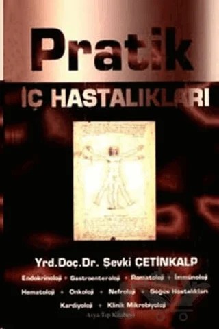 Pratik İç Hastalıkları – Şevki Çetinalp – Asya Tıp Kitabevi kitap kapağı