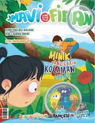 Semerkand Mavi Fidan Aylık Çocuk Dergisi Sayı: 33 Şubat 2021 – Semerkand Yayınları kitap kapağı